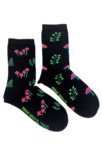 FRIDAY SOCK CO. Socks - Neon Mushrooms