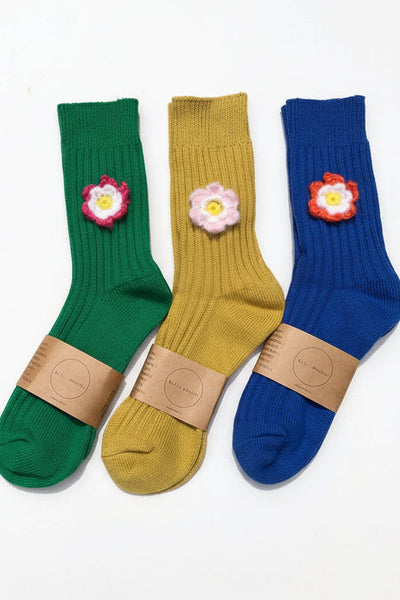 BILLY BAMBOO Cotton Socks Jonquil