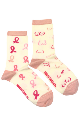 FRIDAY SOCK CO. Chaussettes - Cancer du Sein TDG