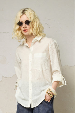 COKLUCH Chemise Ania - Blanc Cassé