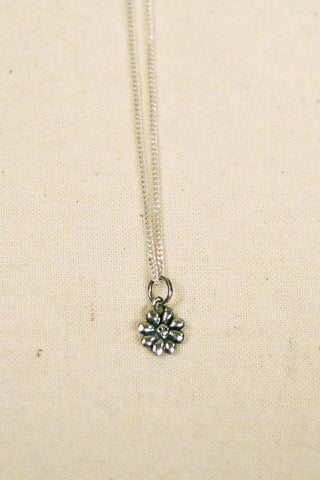 BILAK JEWELRY Collier Tiny Flower  - Argent