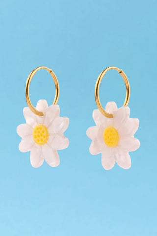 COUCOU SUZETTE Boucles d'Oreilles Pâquerette