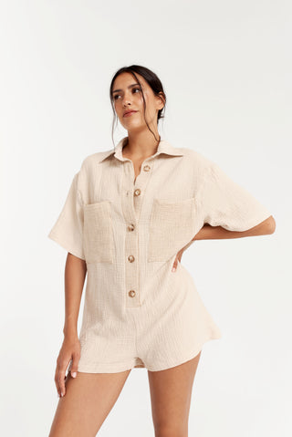 DAILYSTORY Romper Jessie - Beige