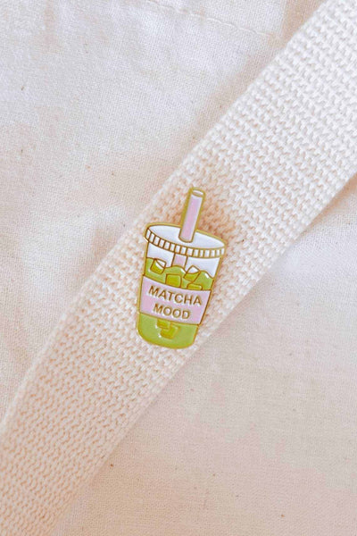 MIMI & AUGUST Épinglette - Matcha Mood