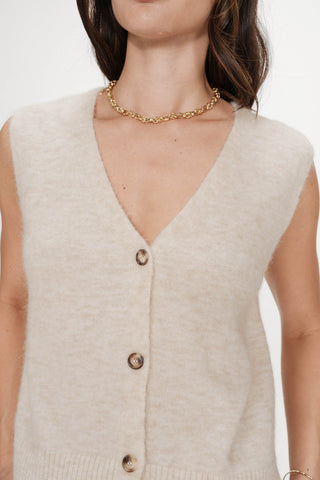 GRACE & MILA Cardigan Nars - Crème