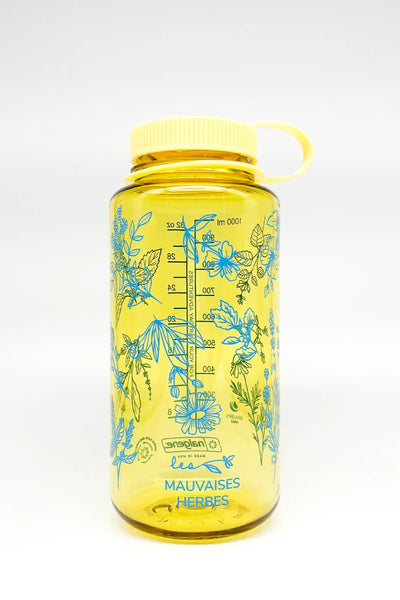 LES MAUVAISES HERBES Gourde Nalgene - Jaune