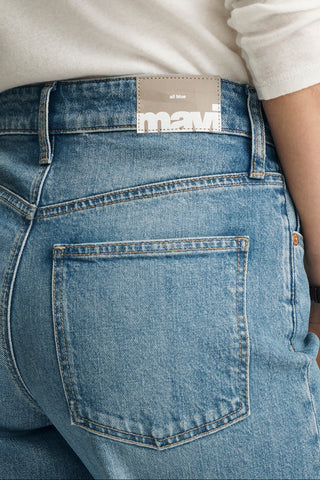 MAVI Jeans Nica - Brushed Classic Blue