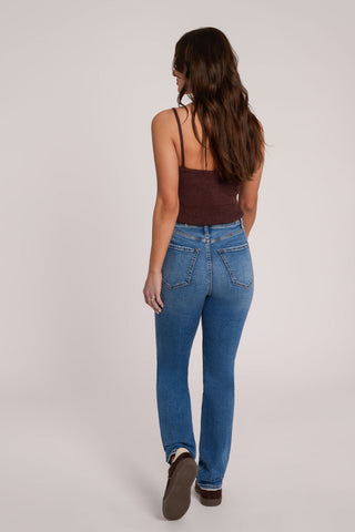 YOGA JEANS Coupe Emily - Denim Bleu
