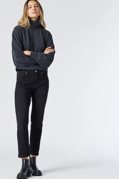 MAVI Kathleen Jeans - Black Brushed