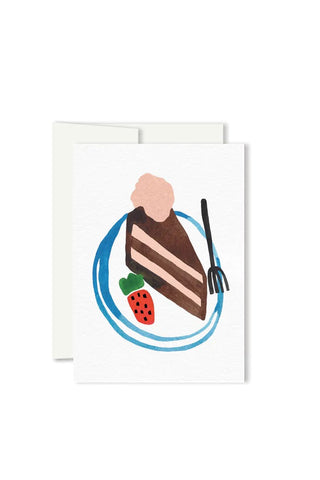 PAPEROLE Mini Carte Choco Cake
