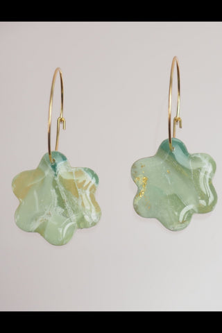 BON MATIN Lily Earrings - Jade