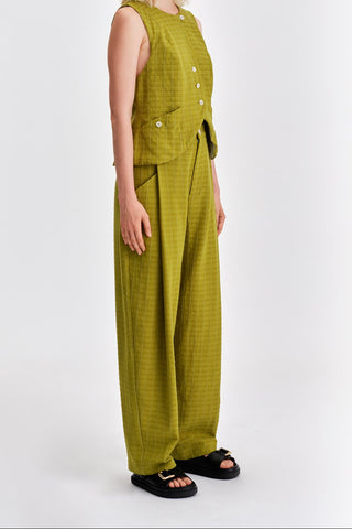 JENNIFER GLASGOW Cordélia Trousers - Olive