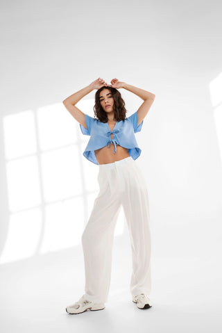 DAILYSTORY Grace Pants - White