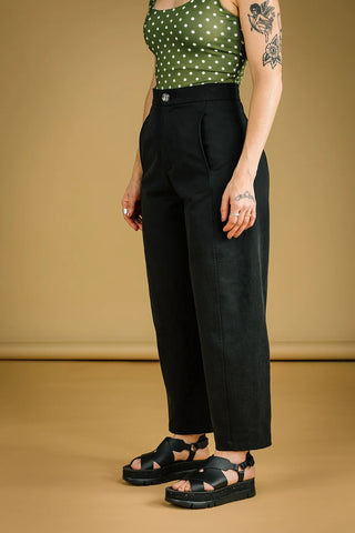 MERCEDES MORIN Pantalon Barrel