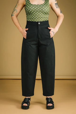 MERCEDES MORIN Pantalon Barrel