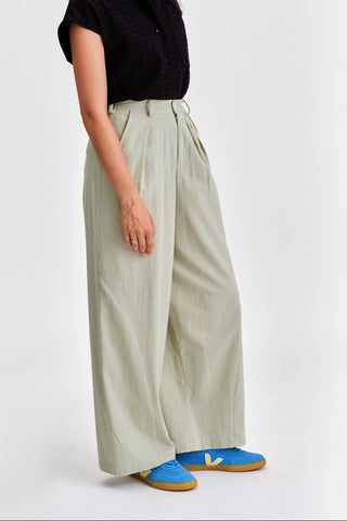 JENNIFER GLASGOW Pantalon Zoé - Sauge