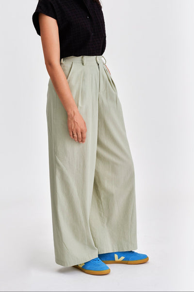 JENNIFER GLASGOW Pantalon Zoé - Sauge