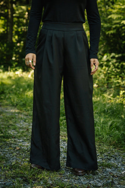 MERCEDES MORIN Pantalon Paloma Long - Noir