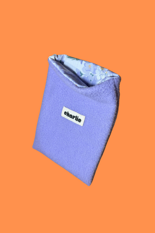CHARLIE Pochette à Livre Petit Format - Lilas