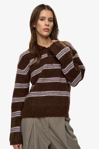 MINIMUM Polo Ranni - Chocolat