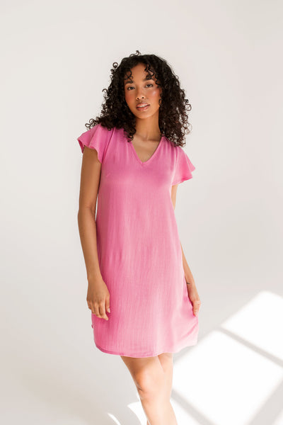 DAILYSTORY Aubree Dress - Pink