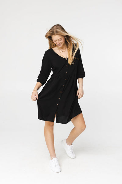 ANANAS BANANAS Robe Ava - Noir