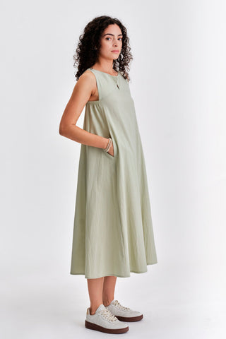 JENNIFER GLASGOW Robe Luna II - Sauge