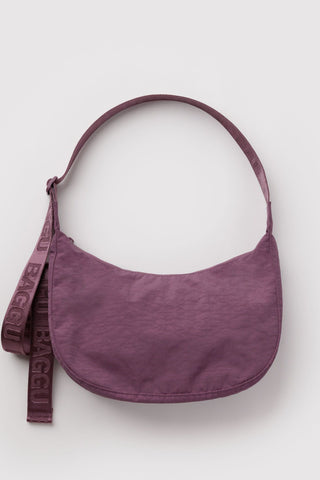 BAGGU Sac Moyen Crescent Nylon - Wild Plum