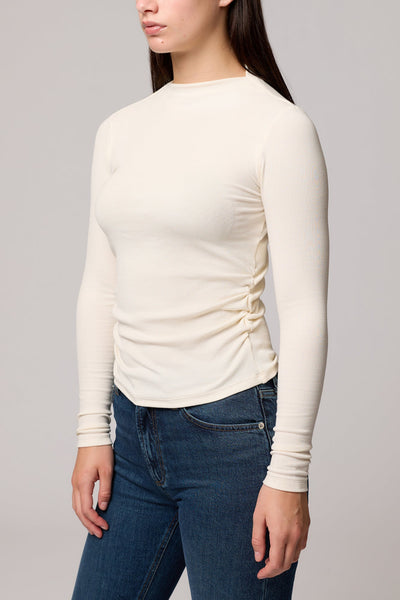 MAVI T-Shirt Manche Longue - White Alys