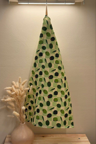 FREON COLLECTIVE Dish Towel - Olives