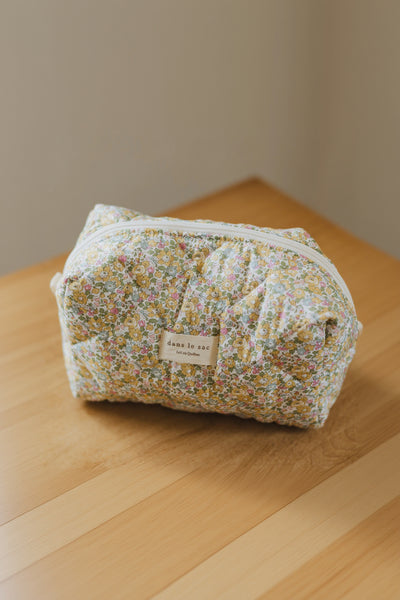 DANS LE SAC x LIBERTY LONDON Quilted Pouch - Mimosa