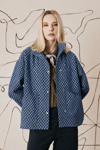 DAGG & STACEY Veste Noor - Indigo Clair