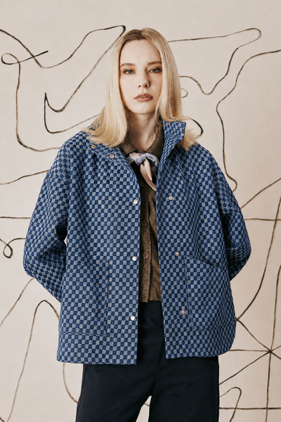 DAGG & STACEY Veste Noor - Indigo Clair