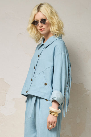 COKLUCH Veste Mela - Denim Clair