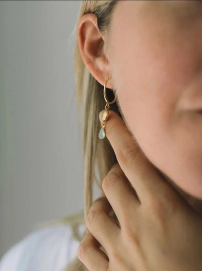 SANDRINE DEVOST Boucles d'Oreilles Bermudes