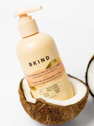 BKIND Lotion pour le Corps - Noix de Coco et Lavande