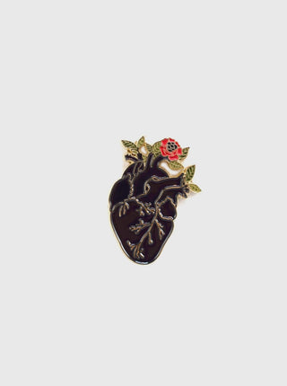 BADABOÖM STUDIO Pin's - Cœur Noir