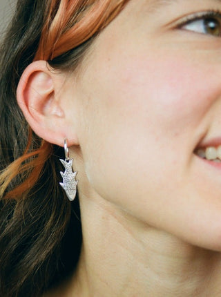 BILAK JEWELRY Enki Earrings - Sterling Silver