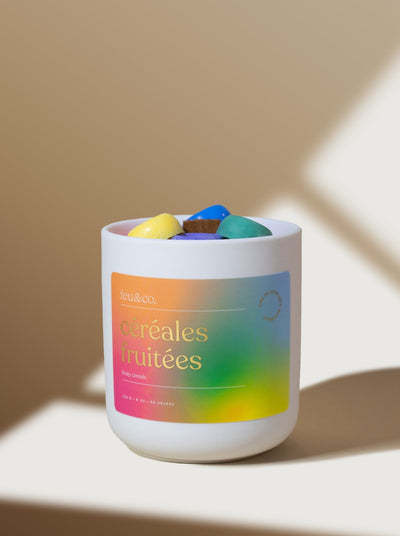 FEU & CO. Bougie Céréales fruitées