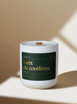 FEU&CO Bougie - Forêt de Conifère
