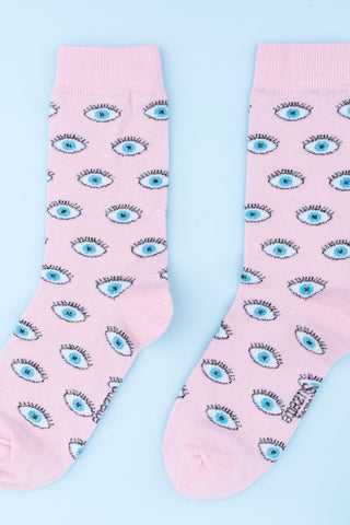 HELLO SUZETTE Socks - Eye