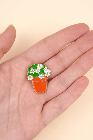 COUCOU SUZETTE Pin's Pot de Fleurs