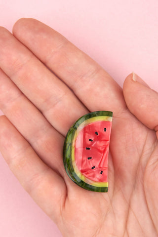 COUCOU SUZETTE Mini Hair Clip - Watermelon