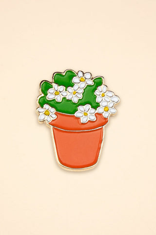 COUCOU SUZETTE Pin's Pot de Fleurs