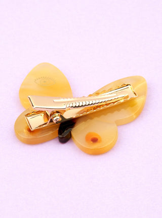 COUCOU SUZETTE Yellow Butterfly Hair Clip