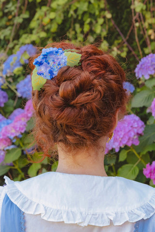 COUCOU SUZETTE Hair Clip - Hydrangea