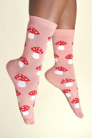 COUCOU SUZETTE Socks - Mushroom