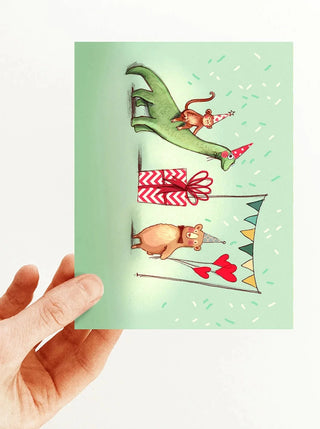 VALERIE BOIVIN Greeting Card - Friends' Day