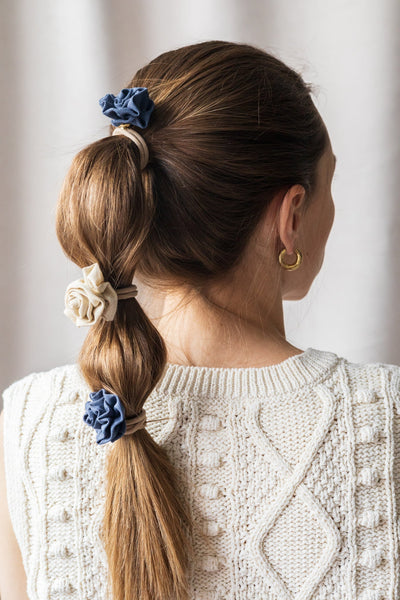 GIBOU Fleur en Lin sur Crochet