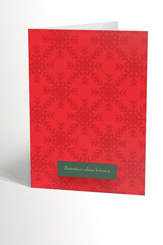 VALERIE BOIVIN Carte de Souhait - Guirlande